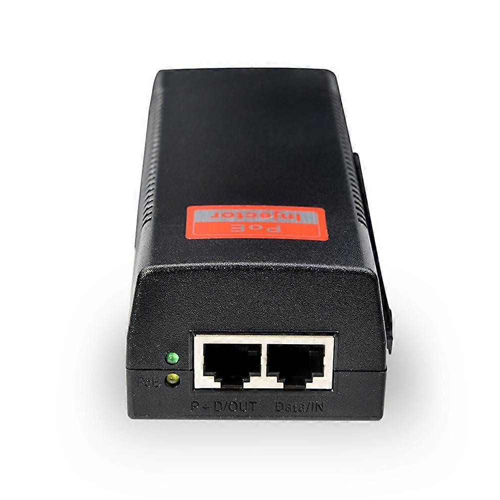 48v 60w Poe-injektor, 100 Mbit/s Power Over Ethernet, Ein Poe-port, Ieee 802.3at Poe-adapter, Us-stecker