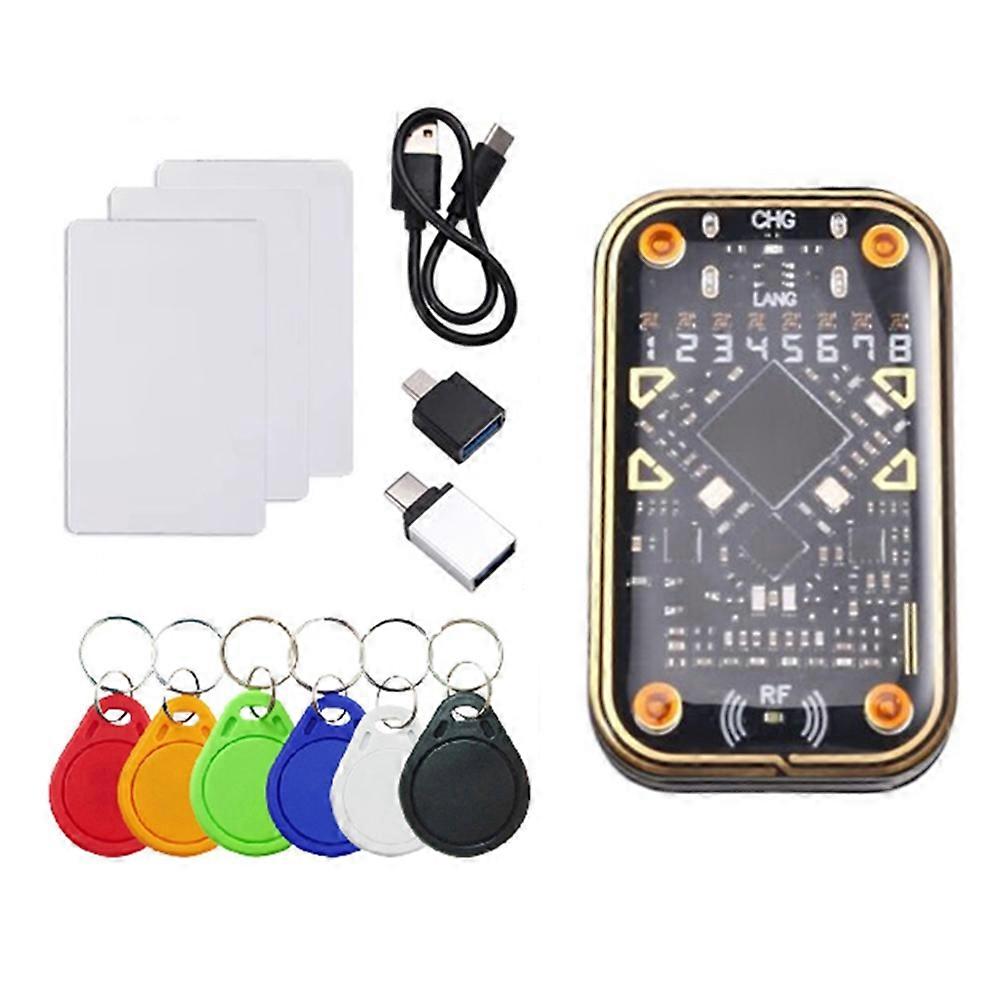 Chameleon Ultra V2.0 Rfid Ultimate Emulator Nfc Duplicator + 3xcuid 6xuid Schlüsselanhänger 125 Khz 13,56 Mhz Rfid-kartenleser
