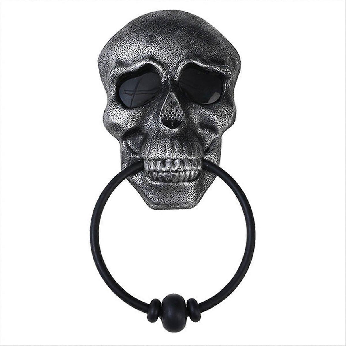 Halloween-türklingel Mit Totenkopf Und Soundeffekten