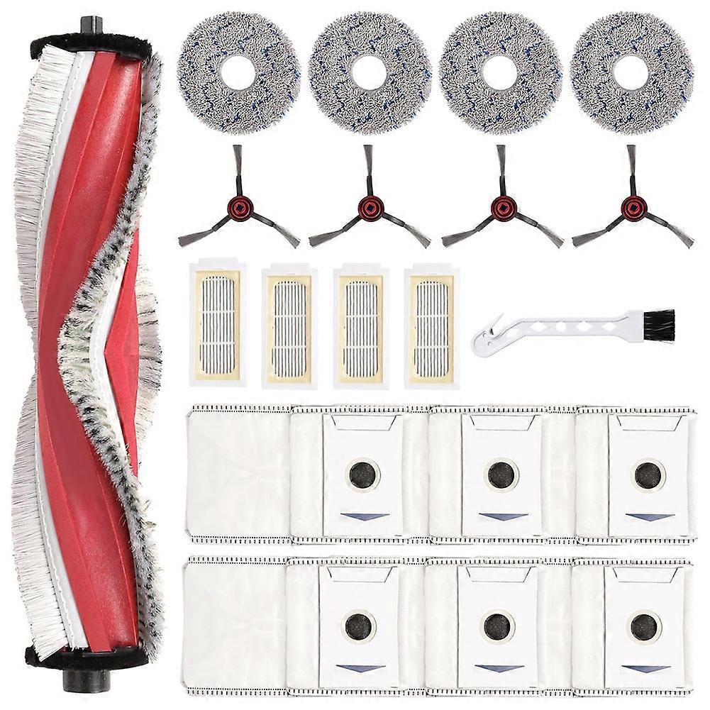 Ersatzteile Für Den Ecovacs Deebot T30 Omni/t30 Pro Omni Saugroboter: Hauptseitenbürste, Hepa-filter, Reinigungstuch Und Staubbeutel