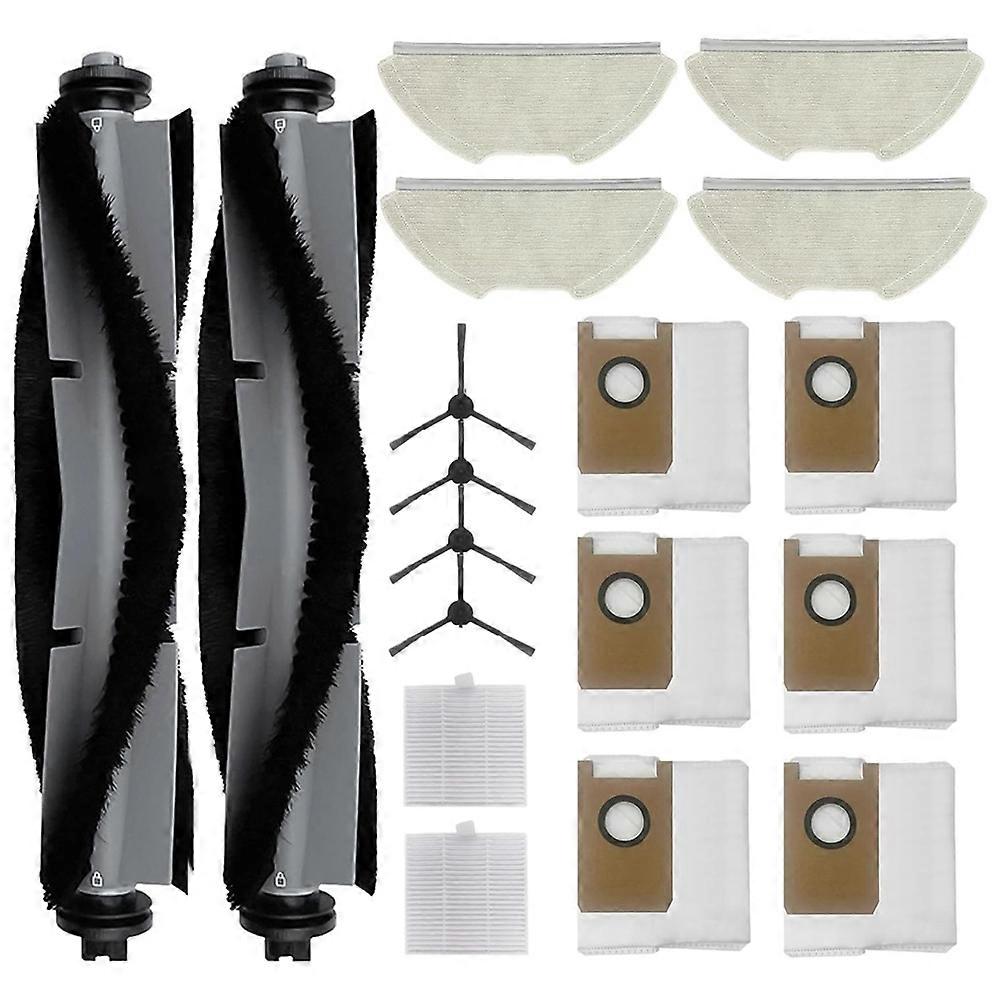 Zubehör Für Den Airrobo T20 Saugroboter: Hauptbürste, Hepa-filter, Reinigungstuch Und Staubbeutel.