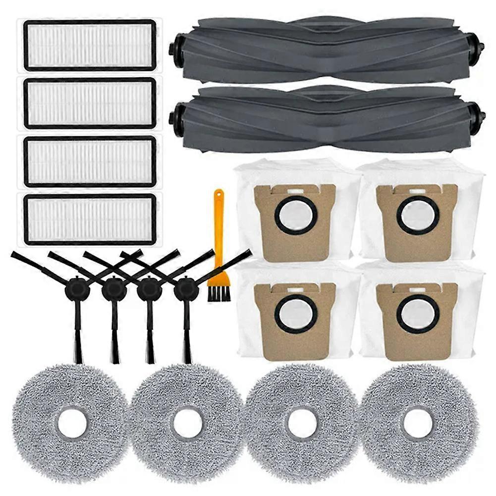 Ersatzteile Für Dreame Bot L20 Ultra, L30 Ultra Und X20 Pro Staubsauger: Hauptbürste, Seitenbürste, Reinigungstuch, Hepa-filter, Staubbeutel