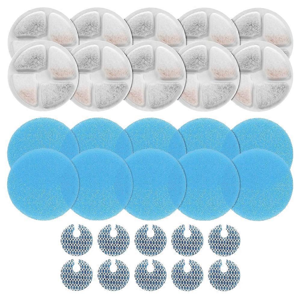 Packung Mit 10 Filtern Für Homtyler Katzenbrunnen