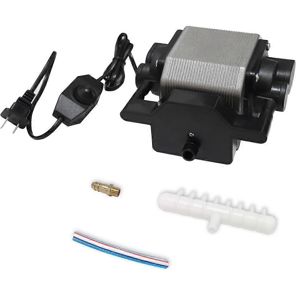 Luftunterstützungssystem Für Laserschneiden Und -gravieren, Leistungsstarker Luftstrom Von 80 L/min, Niedriger Geräuschpegel, Usb-b-stecker.
