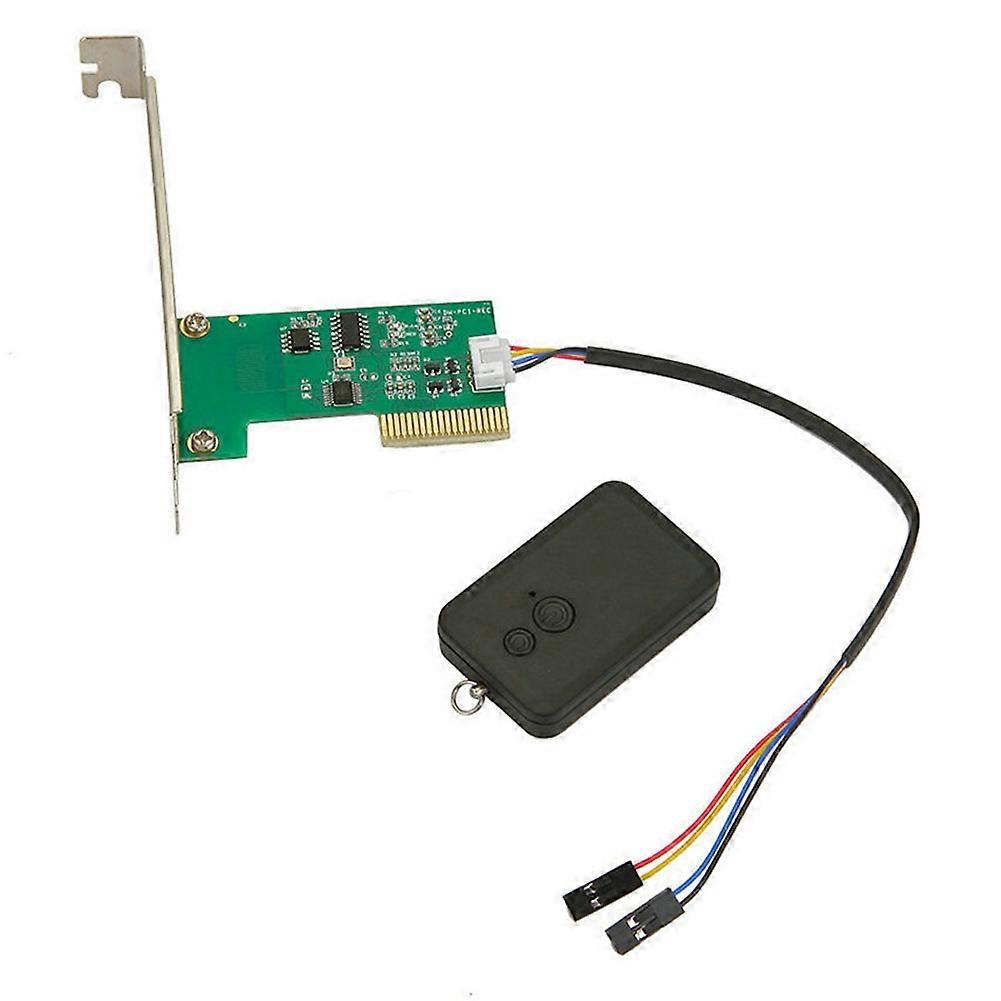 Mini-funkfernbedienung Mit Pci-schnittstelle Für Desktop-pcs, 20 M Reichweite, Mit Ein-/ausschalter Für Desktop-computer.
