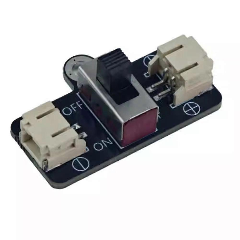 Bambulab Cyberbrick Einzelelement-leistungsschaltermodul, 2-poliger Ph2.0-stecker, 3d-gedrucktes Modell