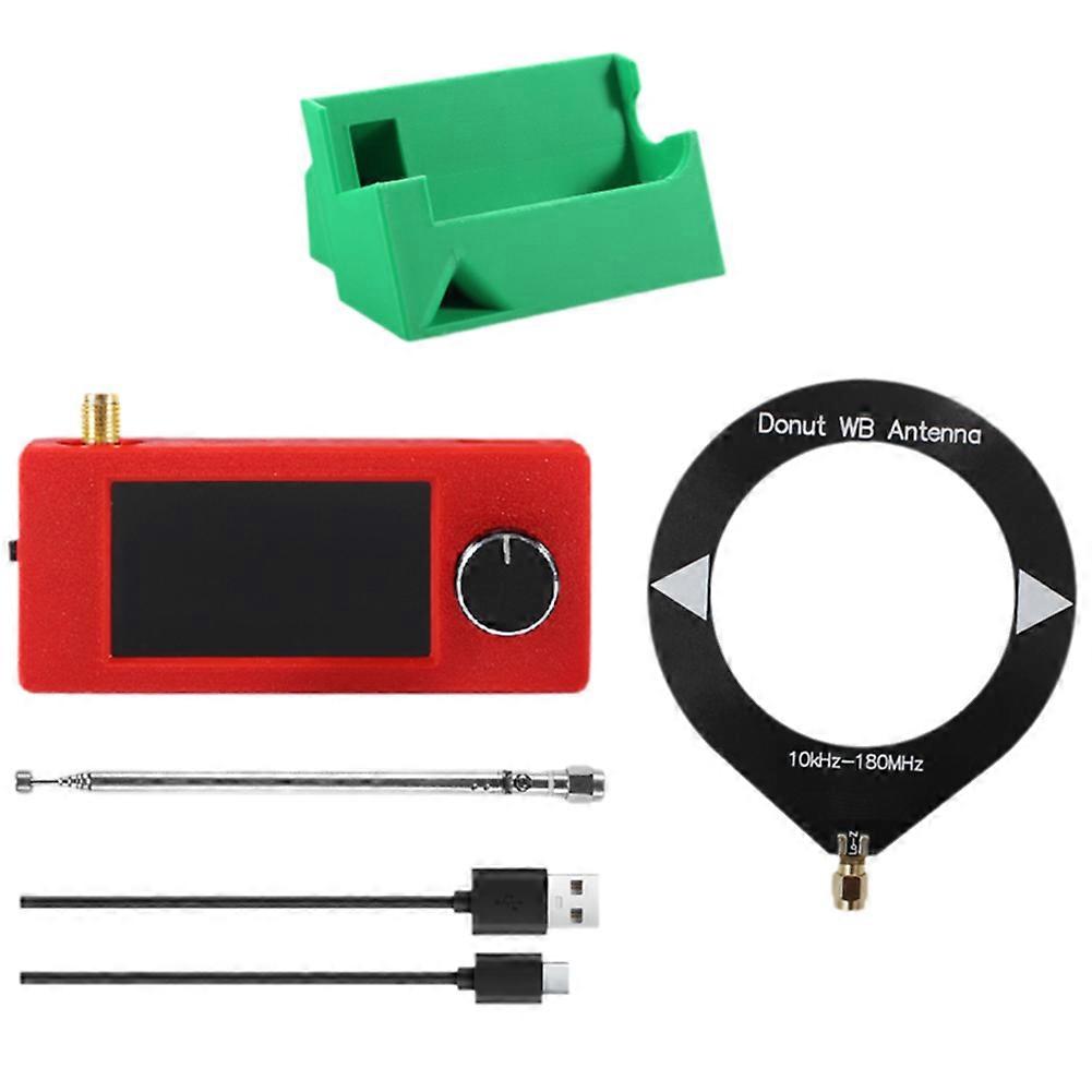 Si4732 10 Khz–180 Mhz Radioempfänger-bausatz, 1,9-zoll-bildschirm, Fm/am/lsb/usb-kurzwellenradio + Ständer + Antenne, Si4732 A Mini-radio