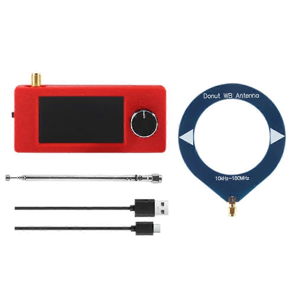 Si4732 Miniaturradio, 10–180 Mhz, Sma-schnittstelle, Rahmenantenne, 1,9-zoll-ips-bildschirm, Lsb, Usb, Am/fm, Handradio