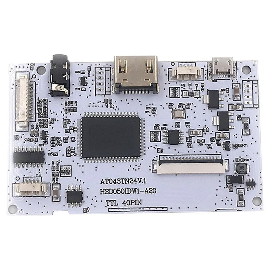 Hdmi-kompatible Treiberplatine Für 7-zoll-lcd-bildschirm, 800x480 Auflösung, 40 Pins.