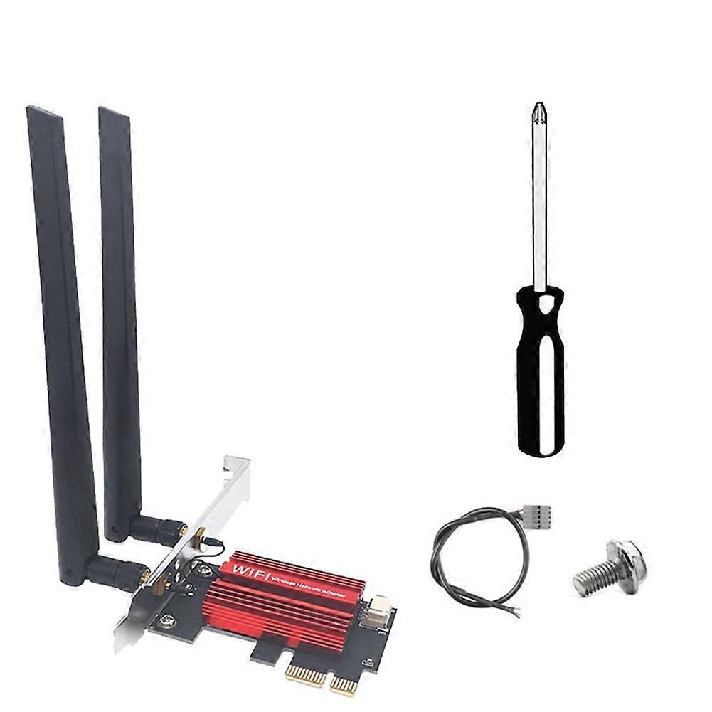 Qcncm865 Pci-e 9256 Mbps Wifi 7 Wireless-netzwerkadapter, Bt5.4 Tri-band 2,4 Ghz/5 Ghz/6 Ghz Kit Für Windows 10/11 Desktop-pcs