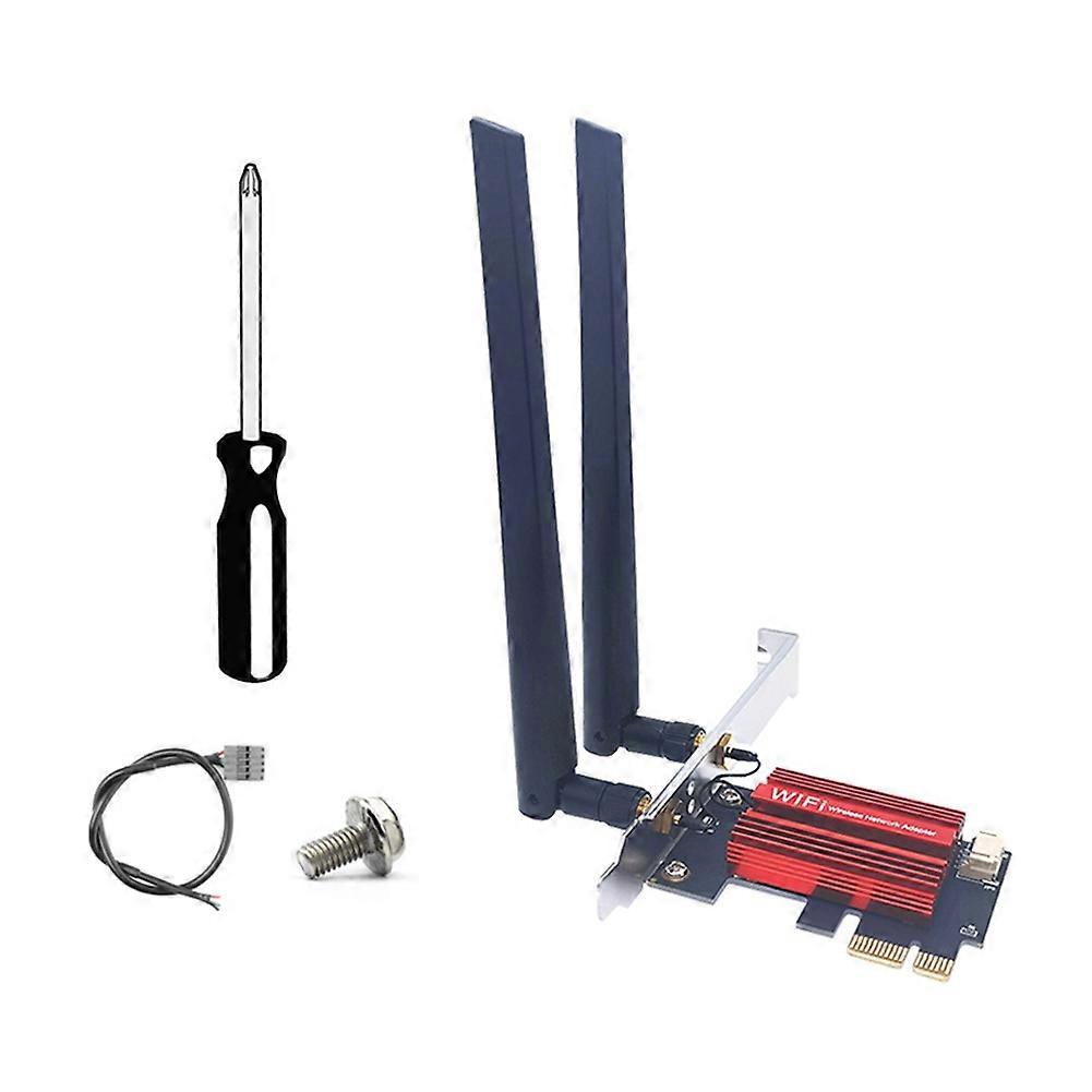 Wifi-adapterkarten-kit 7 Be200 Pci-e Tri-band 2,4 Ghz/5 Ghz/6 Ghz 8874 Mbps Bt5.4 Für Windows 11/10 Desktop-pcs