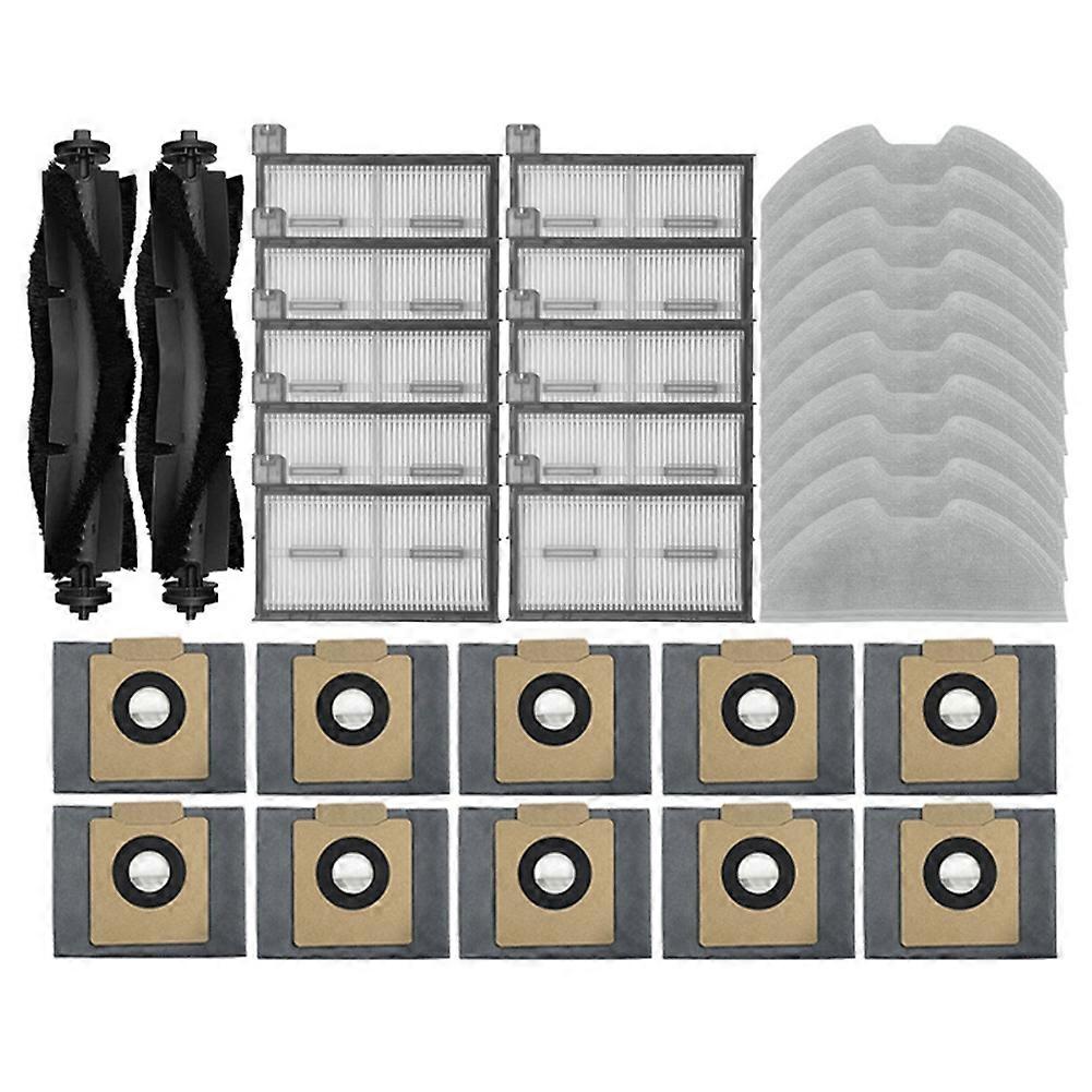 Zubehör Und Ersatzteile, Die Mit Der Hauptbürste, Dem Hepa-filter, Dem Wischmopp, Dem Tuch Und Dem Staubbeutel Des Eufy Clean X8 Pro Kompatibel Sind.