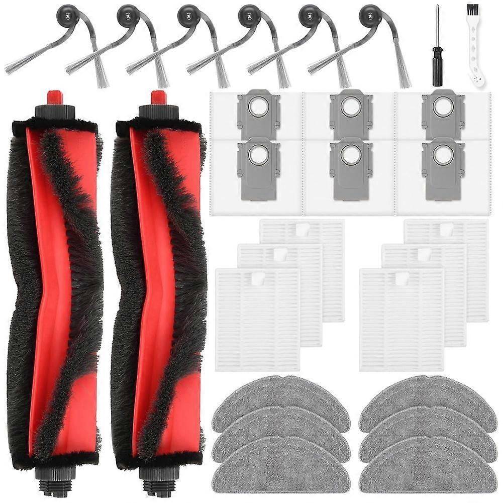 Zubehörset Mit 28 Ersatzteilen Für Den Roborock Q7 M5+ / Q7 L5+ Saugroboter