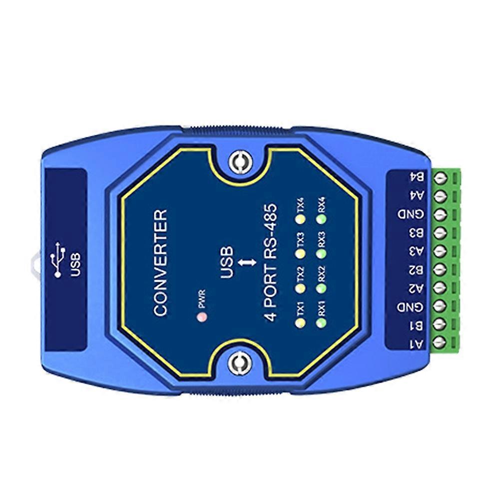 Usb-zu-rs-485-konverter (4 Serielle Schnittstellen) E810-u41cs, Usb-c-schnittstelle, 6 Mbit/s Datenrate, Industriequalität (ohne Adapter)
