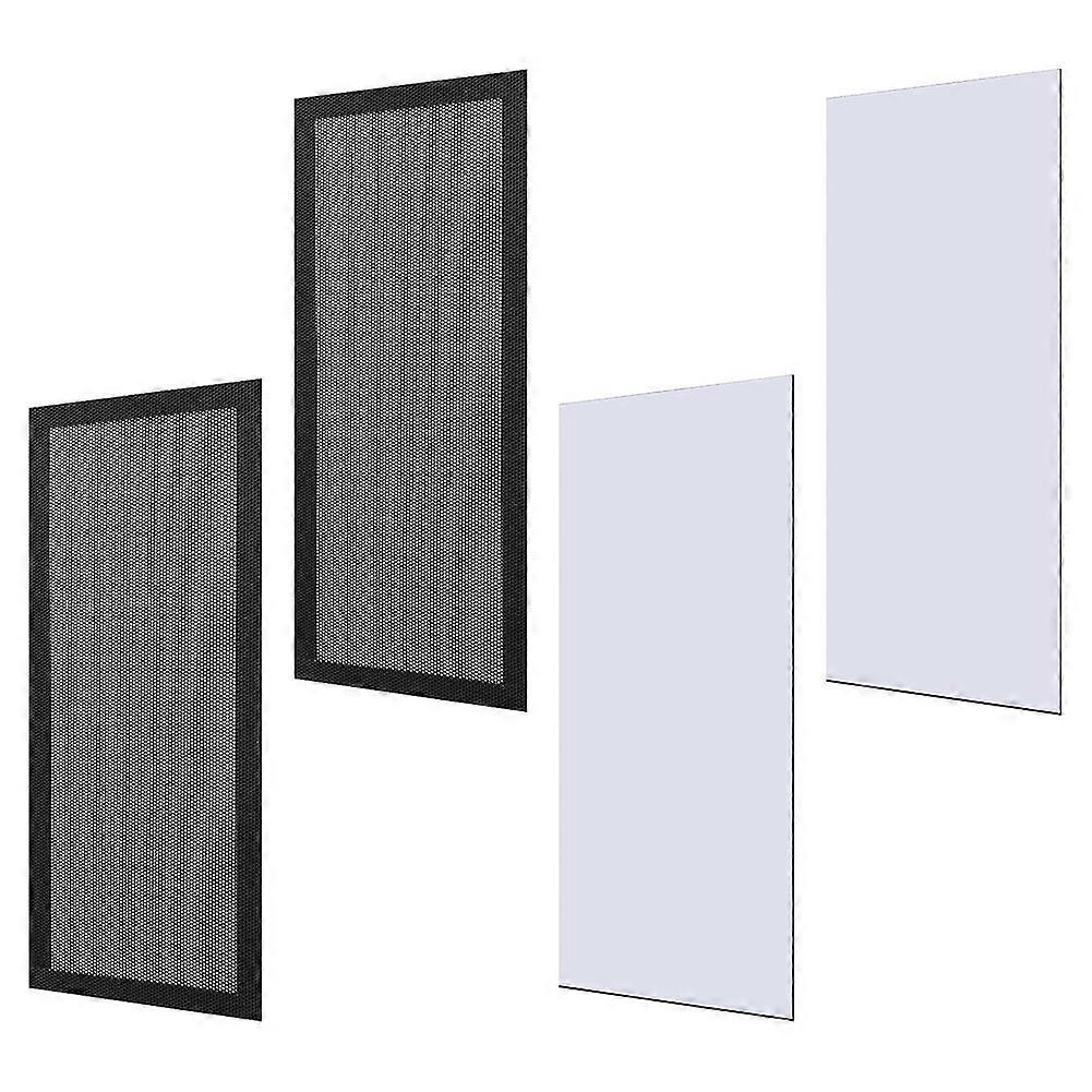 2 Lüftungsgitter (30,5 X 14 Cm) Und 2 Lüftungsgitter (25,5 X 10 Cm) Für Decke, Boden Und Wände Des Hauses.