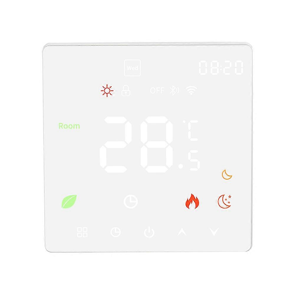 Tuya Wifi Smart-thermostat Für Elektrische Fußbodenheizung, Trv-ventil Für Gas- Und Warmwasserboiler, Alexa-kompatible Sprachfernbedienung B