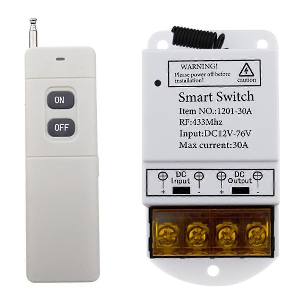 Tuya 30a Smart-schalter Mit Wi-fi, Intelligentem Automatisierungsmodul, Fernsteuerungs-app, Hochleistungsrelais Dc12-76v.