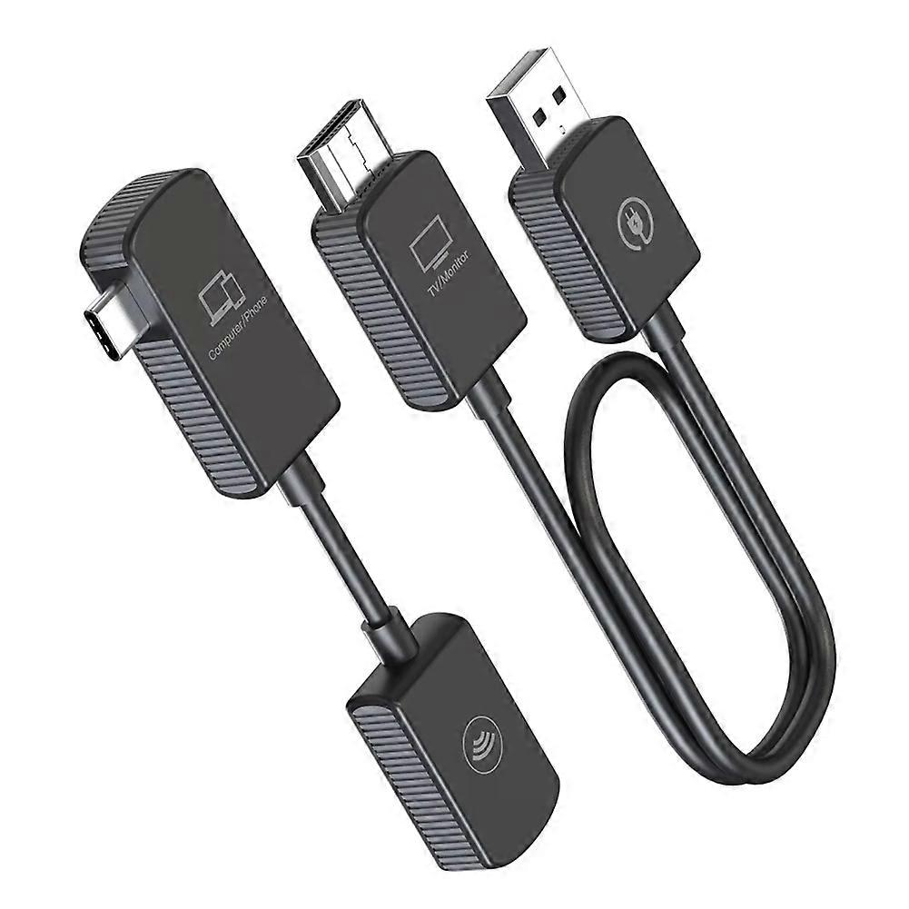 Usb-transmitter Und Hdmi 2,4 Ghz/5 Ghz Kompatibler Empfänger Für Audio- Und Videostreaming, Ideal Für Handy, Laptop, Pc, Tv-box Und Projektor.