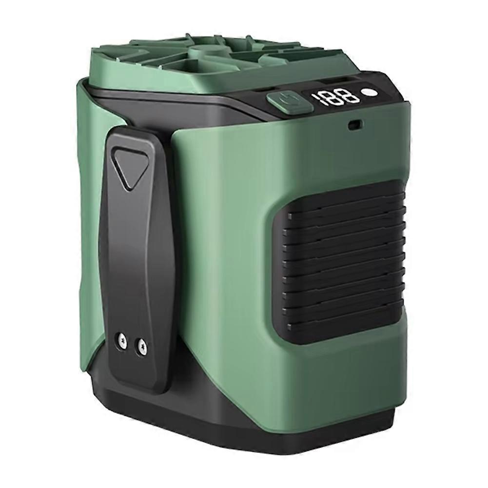 Tragbarer Clip-ventilator Für Die Taille, 100 Einstellbare Geschwindigkeiten, Kleiner Hängeventilator Zur Kühlung Des Nackens, Ideal Für Reisen, Camping Und Baustellen Im Freien.