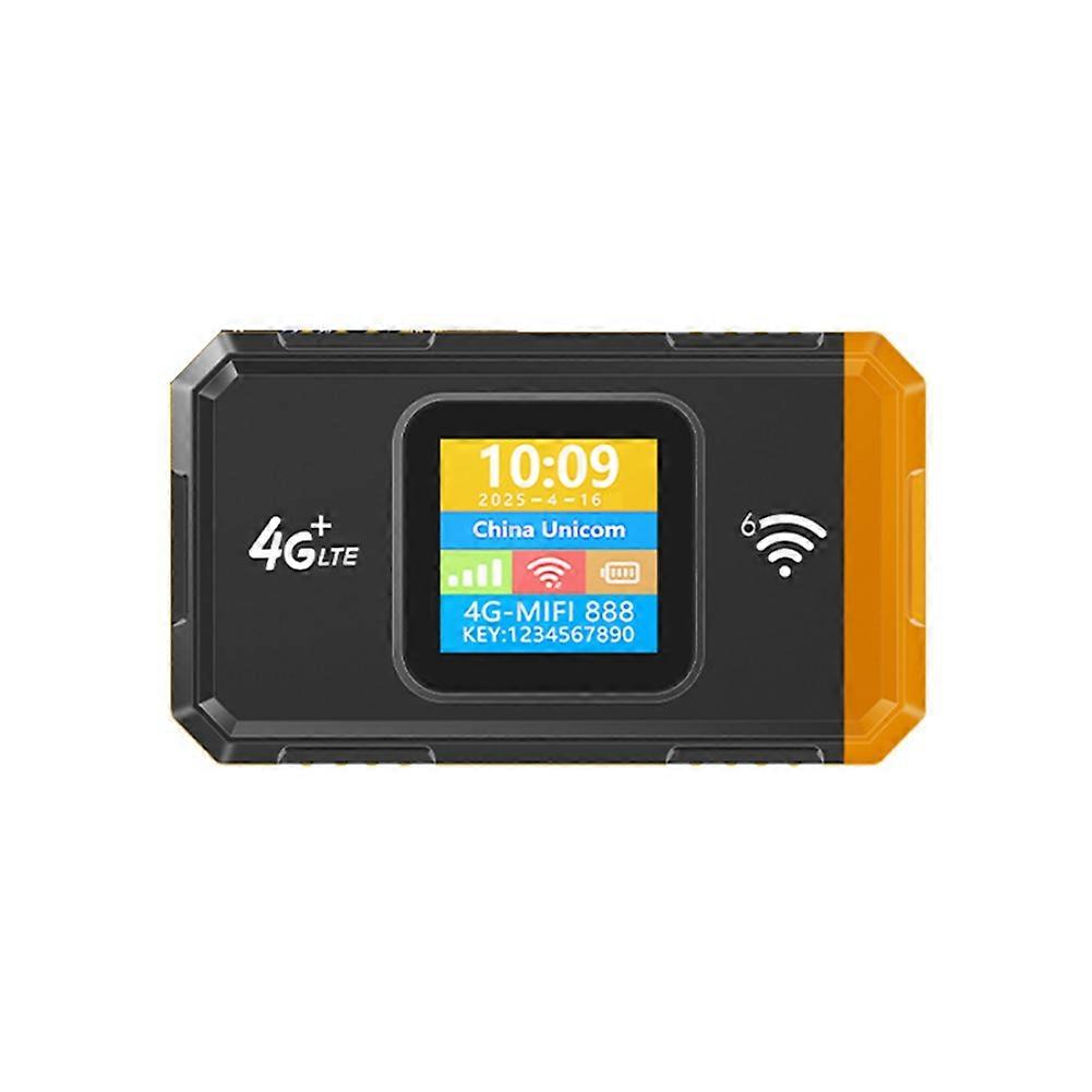 Tragbarer 4g Lte 150 Mbps Usb-betriebener Wlan-router Mit Lcd-bildschirm Für Reisen In Europa, Unterstützt Bis Zu 16 Verbundene Geräte