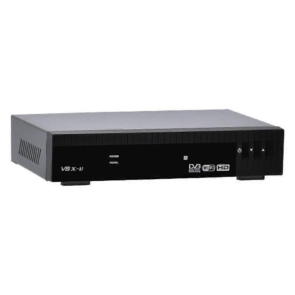 Hdr-satellitenreceiver V8x-ii V8x2 Dvb-s/s2/s2x 1080p H.265 Mit Integriertem 2,4-ghz-wlan, Ethernet-biss, Powervu Dre, Ccam, M3u Ca Solt (usa)