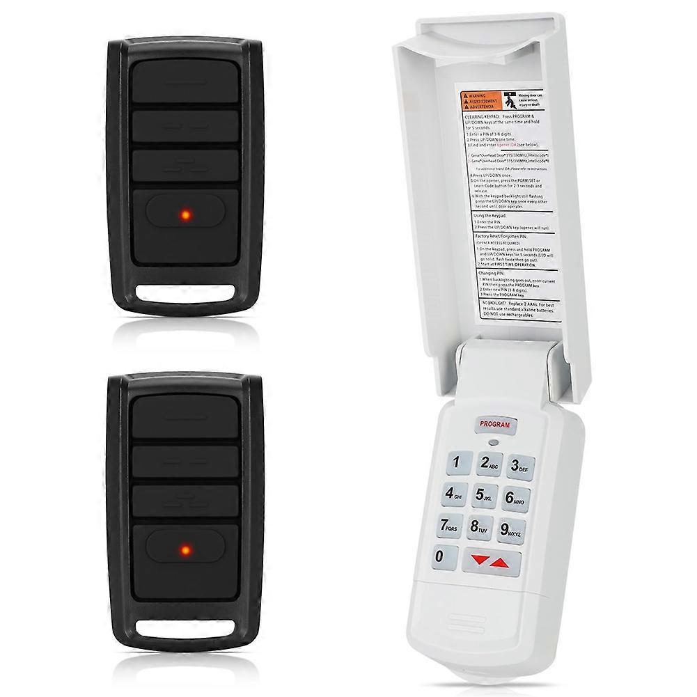 Tastatur Für Sektionaltoröffner, Kompatibel Mit Der Fernbedienung O3t-a Und Der Tastatur Gk-r, 315 Mhz/390 Mhz