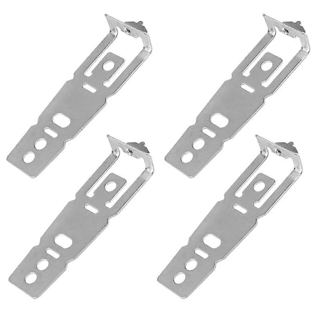 Set Mit 4 Geschirrspüler-montagehalterungen Inklusive Schrauben, Wd01x27759, Geschirrspüler-montageclips Für Quarz-arbeitsplatten, Unterbau.