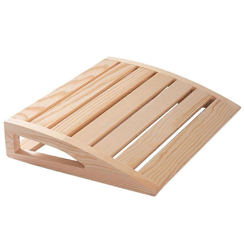 Ergonomisches Holzkissen Für Sauna, Dampfbad Und Heim-spa