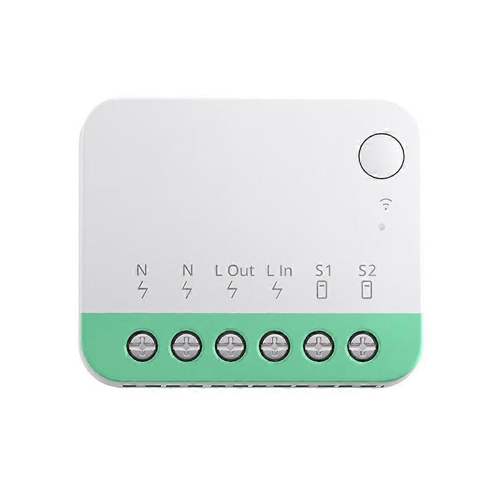 Matter Wlan-smart-schalter Mit Abnehmbarem Relais Und Szenenschutzschalter Für Die Ewelink-sprachsteuerung. Kompatibel Mit Alexa, Google Home Und Homekit.