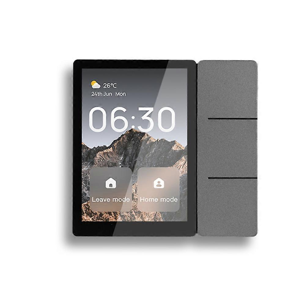 Tuya Wifi 3,5-zoll Smart Center Touch-bedienfeld, Zentraldisplay, 3 Relais, Physische Tasten, Integrierter Sigmesh Bluetooth-hub