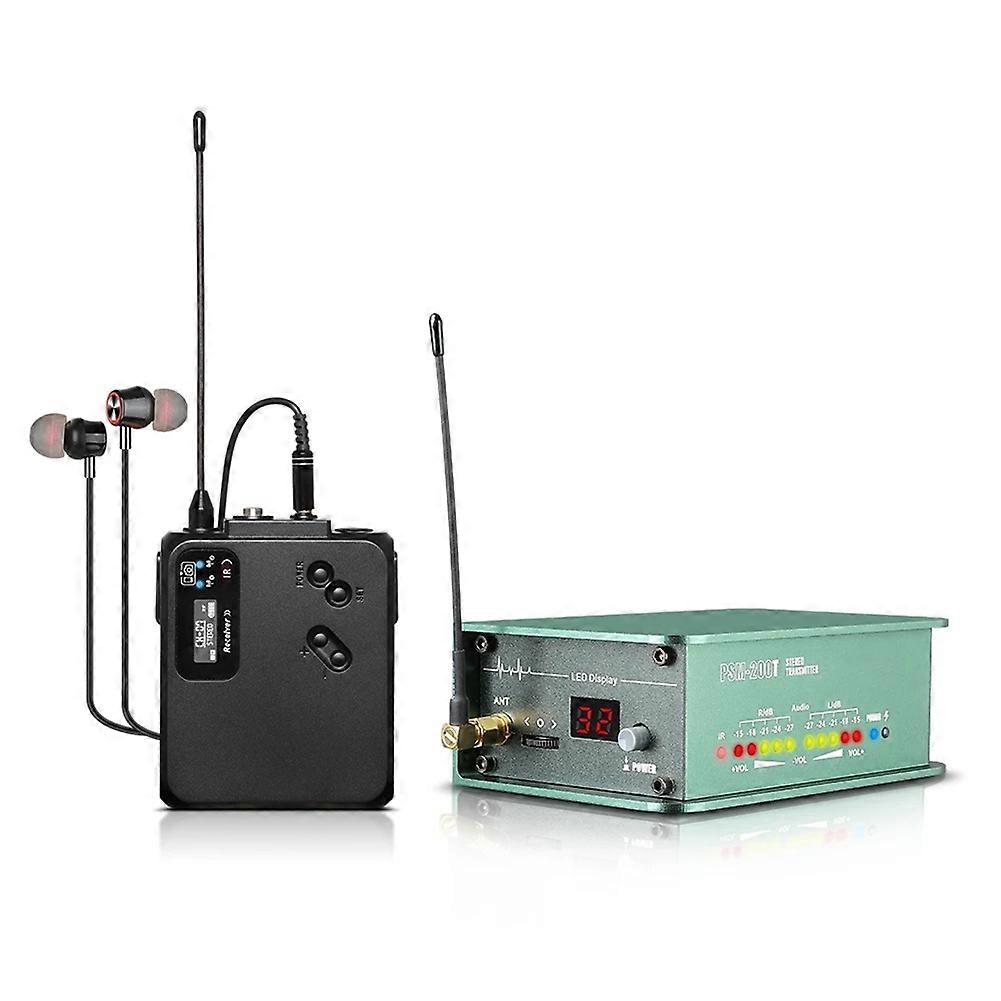 Professionelles Drahtloses Uhf-stereo-in-ear-monitoringsystem. Geeignet Für Musikinstrumente Auf Der Bühne.