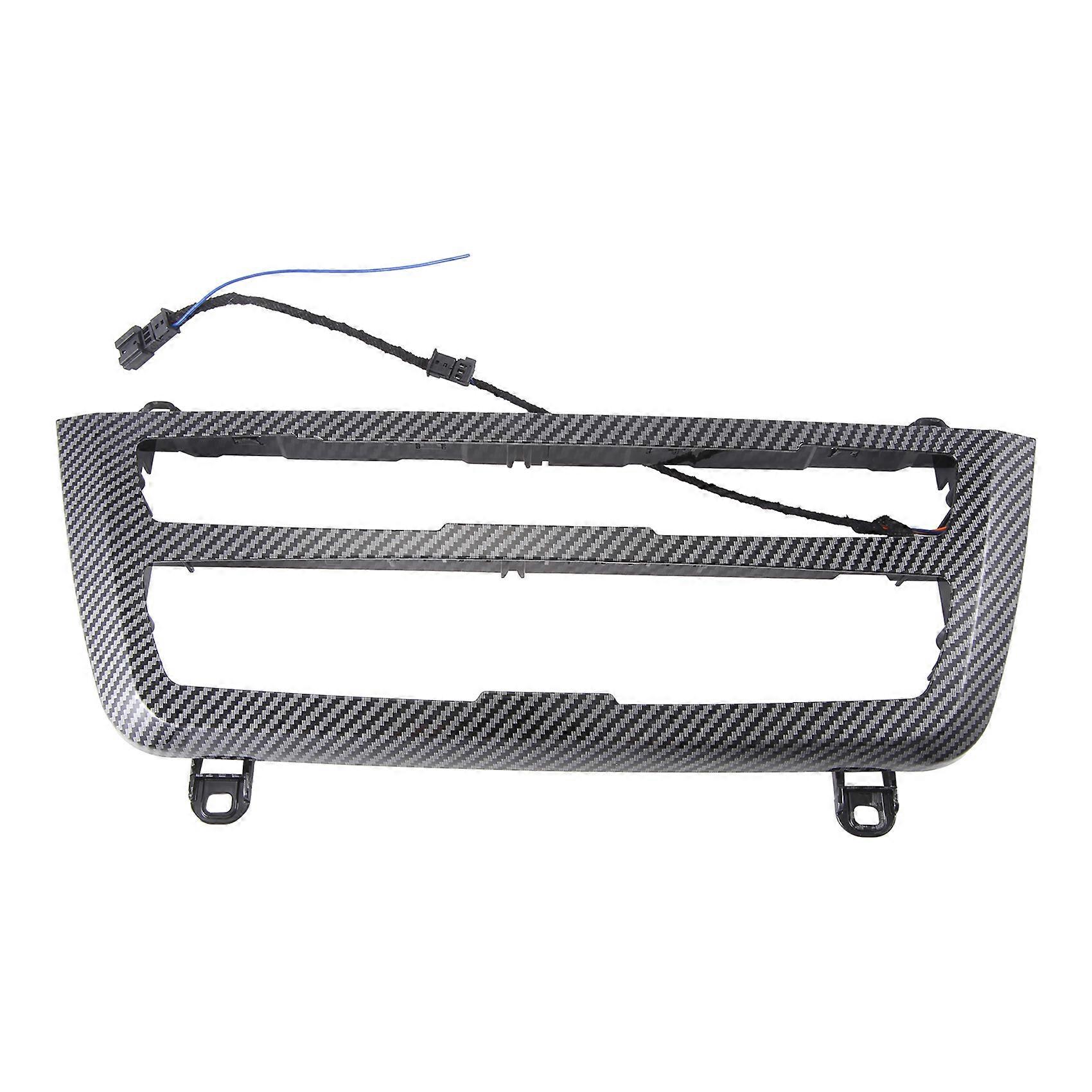 Interieur-klimabedienteil Mit Led-ambientebeleuchtung Für Bmw 3er F30 F31 320i 340i (2013–2018), In Carbonfaser