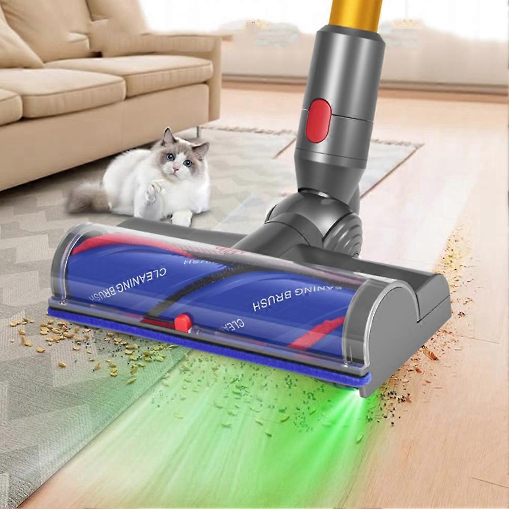Verbessertes Anti-verwicklungs-reinigungskopf-set Für Staubsauger Der Modelle V7, V8, V10, V11 Und V15 Mit Led-staubsensor