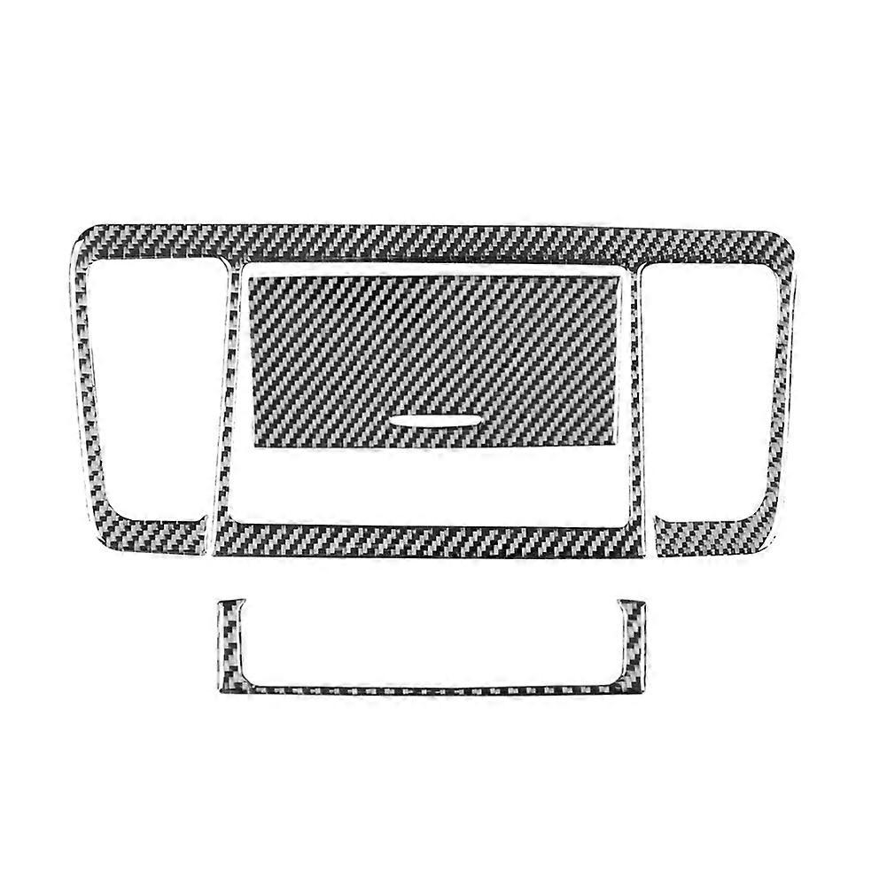 Interieur-zubehör Aus Kohlefaser Für Subaru Legacy/outback 2005–2009: Abdeckung Für Die Lüftungsdüse Der Mittelkonsole Mit Navigationssystem.