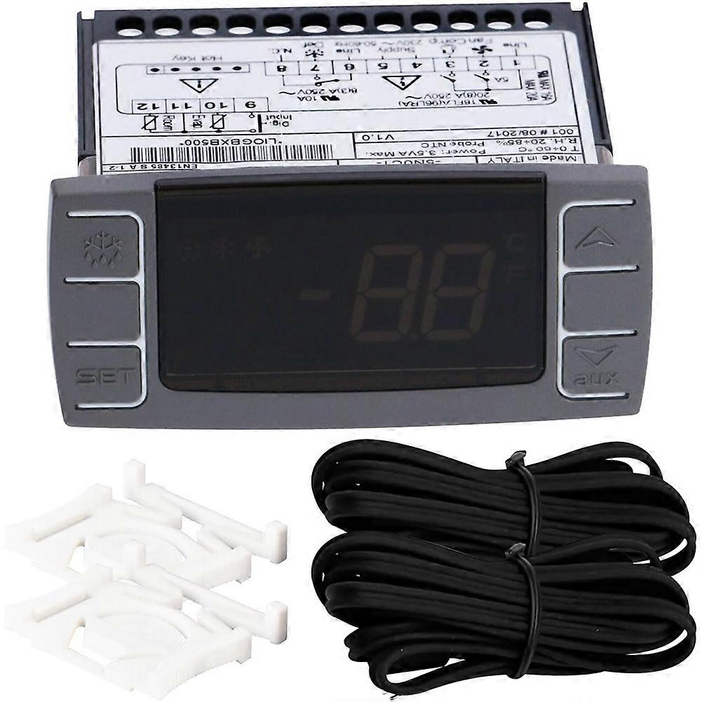 Temperaturregler Xr06cx-4n1f1 Für Gefrierschränke, 120 V, 50–60 Hz, Mit Programmierbarem Temperatursensor