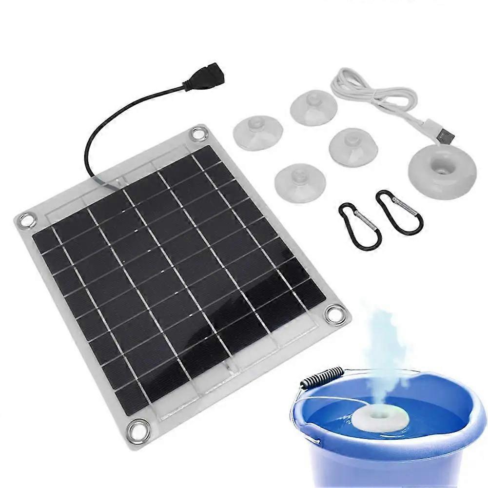 10-w-solar-luftbefeuchter, Einseitiger Tragbarer Usb-zerstäuber, Energiesparende Wasserpumpe, Gartenzubehör