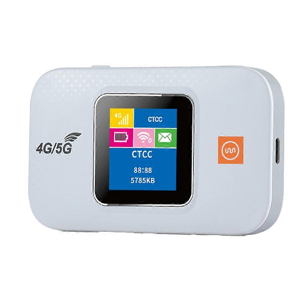 E5577 4g Lte Mobiler Wlan-router – Drahtloser Internetzugangspunkt, 3000-mah-akku, Lcd-bildschirm, Hochgeschwindigkeits-mifi