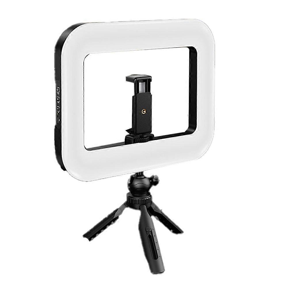 Wiederaufladbare 20-w-led-ringleuchte Mit Drei Farben, Tragbare Akzentleuchte Für Live-streaming Mit Dem Mobiltelefon, Desktop-selfie-leuchte B