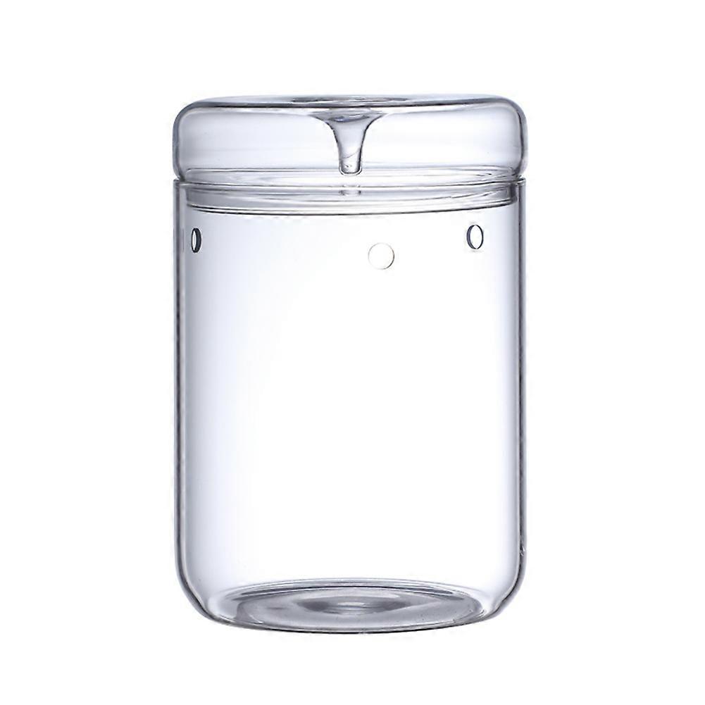Mikro-landschafts-terrarium Aus Glas Mit Tauauffangdeckel, Bonsai-glastopf, Mikroskopisch Kleine, Umweltfreundliche Flasche L