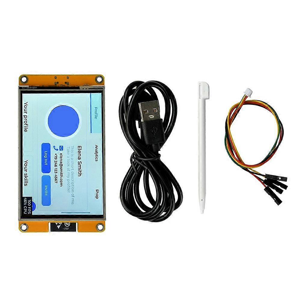 Esp32 Wifi Bluetooth 4-zoll 320x480 Entwicklungsboard Mit Integriertem Esp32-wroom-32e Modul Und St7796s Touch-treiber