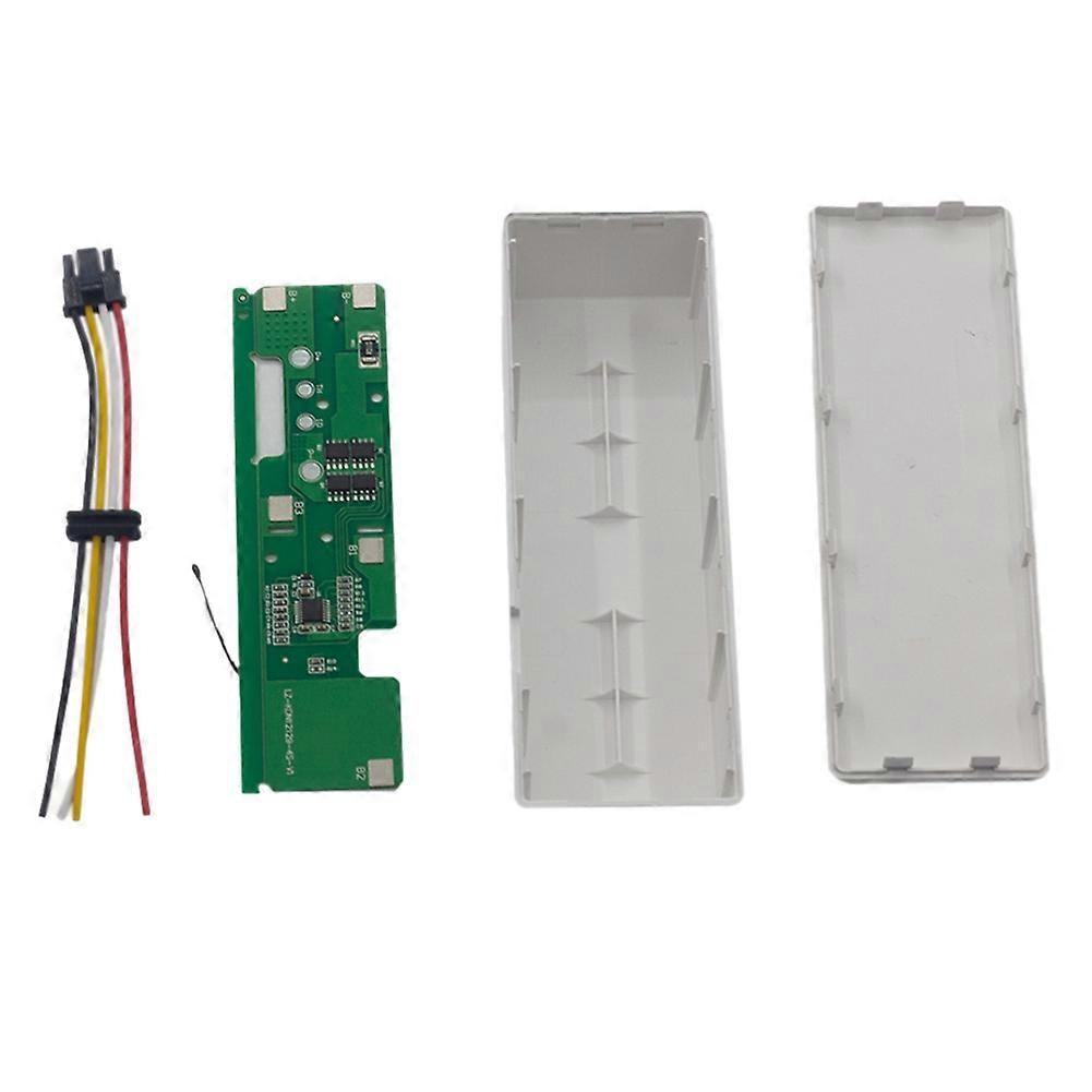 Lithium-ionen-akkugehäuse, Batteriemanagementplatine (bms), Leiterplatte, Ladeschutzplatine, Aufsteckbares Lithium-akkugehäuse Für Xiaomi Mijia 1c Stytj01zhm
