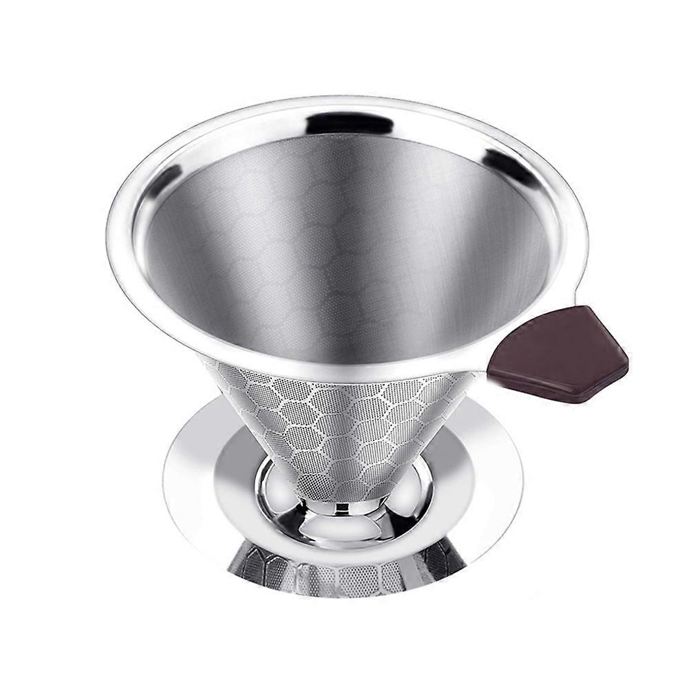 Wiederverwendbarer Kaffeefilter Aus Edelstahl Für 1 Bis 4 Tassen
