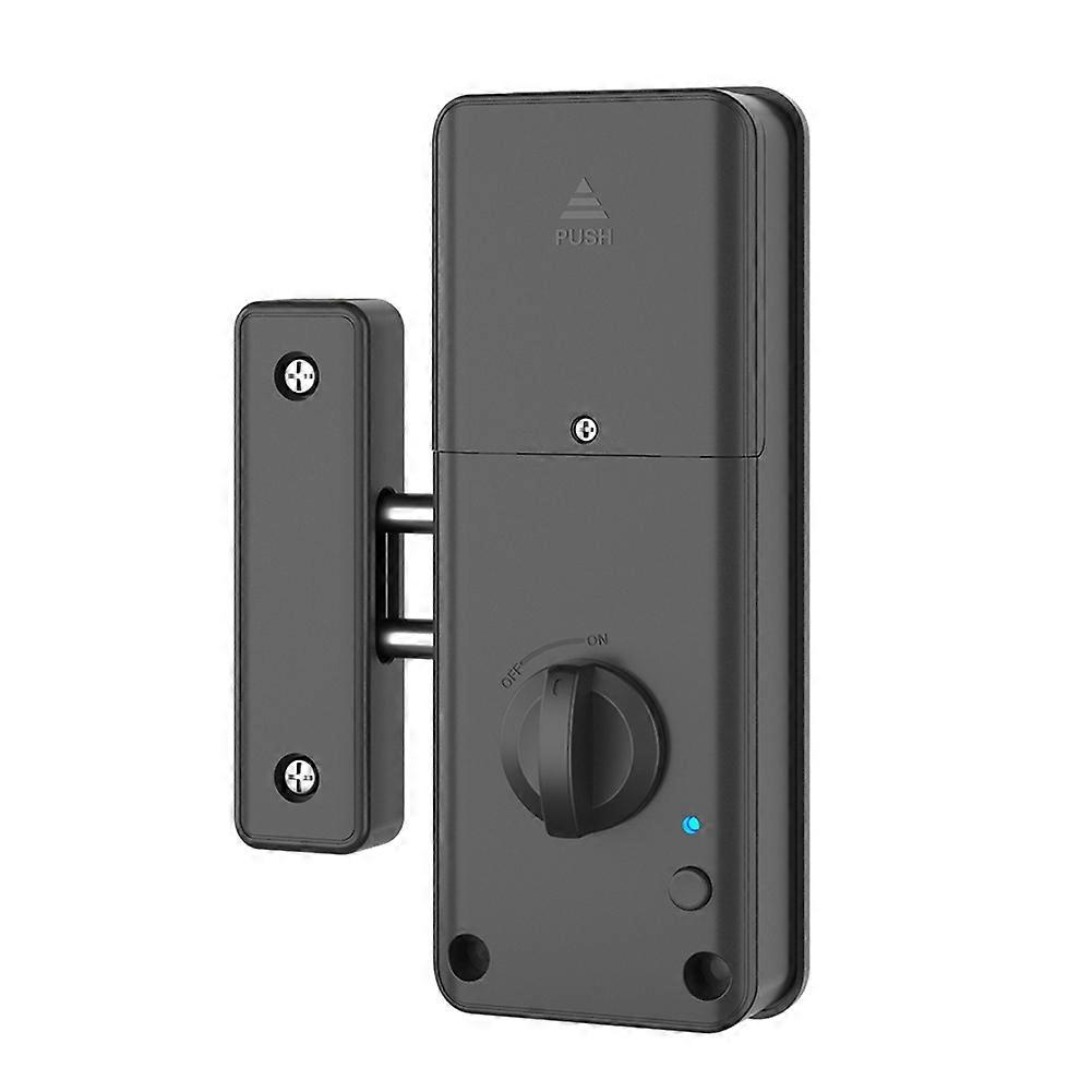 Ttlock Intelligentes, Unsichtbares Türschloss Für Holztüren – Schlüssellos, Ohne Bohren, Mit Smartcard Und Bluetooth-fernbedienung.