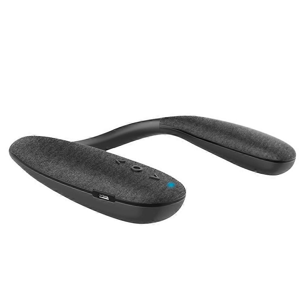 Ebs-908 Bluetooth-nackenbügellautsprecher, Grau, 6 W, Bluetooth 5.0 Kabelloses Stereo, Ideal Für Zuhause, Videospiele, Spaziergänge Und Radfahren.