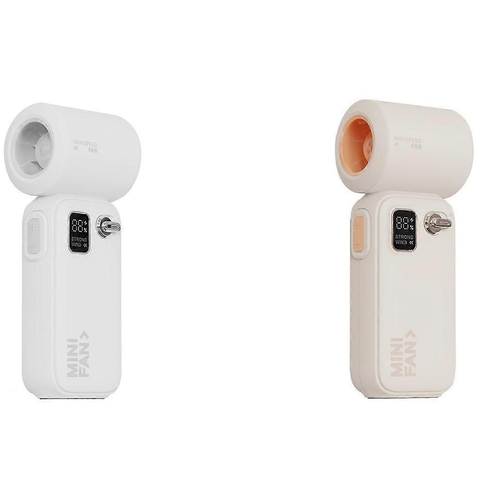 Kleiner, Tragbarer, Digitaler Hochleistungsventilator, Handlicher Taschenventilator, Hochleistungsventilator Mit Starkem Luftstrom, Kleiner Ventilator