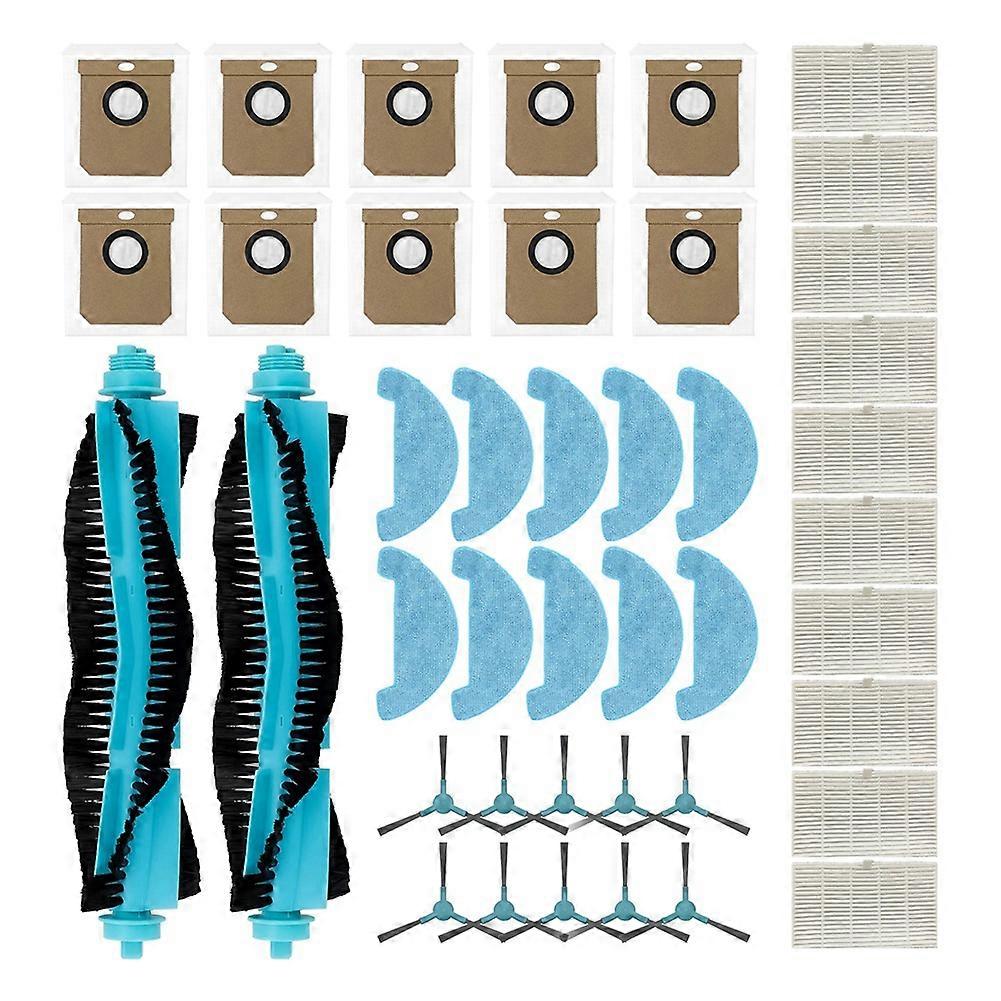 Zubehör Für Midea S5 Plus / Cecotec Conga 2299 Ultra Home X-treme Genesis Fransenmopp: Hauptbürste, Staubbeutel Und Filter.