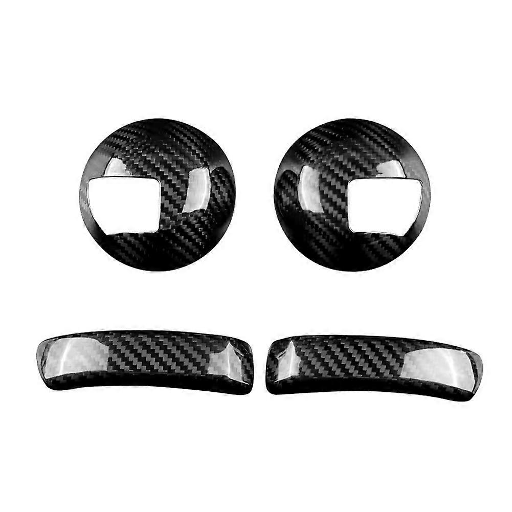 Originale Türgriffverkleidung Aus Kohlefaser Für Den Innenraum Von Fiat 500 (2008-2023) Und Abarth 595/695 (2012-2023)