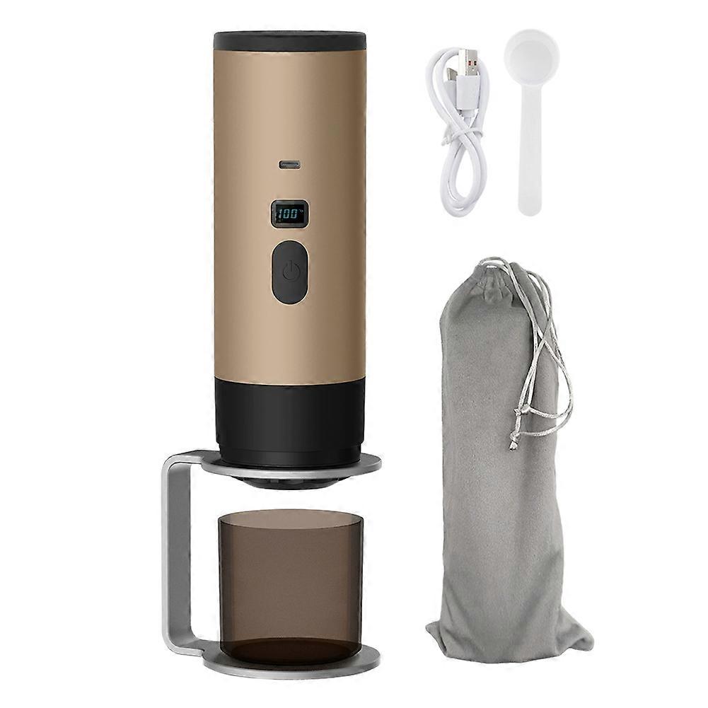 Tragbare, Kabellose Outdoor-kaffeemaschine, Kompakte Tragbare Espressomaschine Für Zuhause