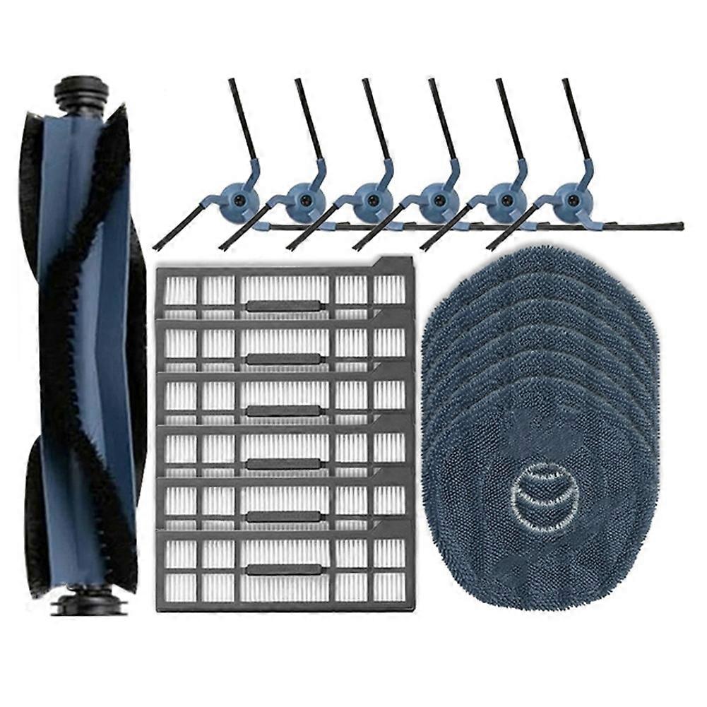 19-teiliges Zubehör Für Den Eufy X10 Pro Omni Saugroboter: Hauptbürste, Reinigungstuch Und Hepa-filter. Ersatzteile Und Zubehör.