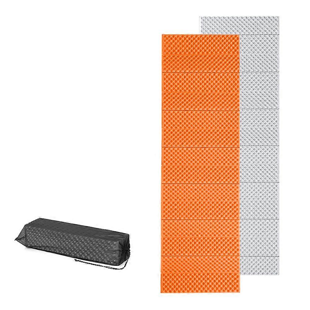 Faltbare Picknickdecke, Faltbares Campingkissen, Tragbare Und Wasserdichte Strandmatte, Orange